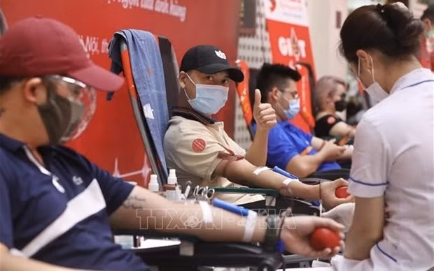 Sólo 1,5% de la población vietnamita dona sangre voluntariamente ảnh 1 Sólo 1,5% de la población vietnamita dona sangre voluntariamente ảnh 1