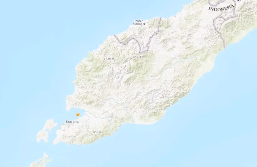 Terremoto sacude la costa central de Indonesia ảnh 1
