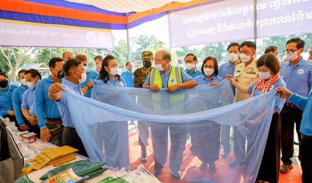 Cambodia registró fuerte disminución de malaria en 2023 ảnh 1 Cambodia registró fuerte disminución de malaria en 2023 ảnh 1