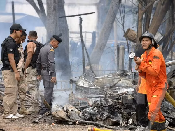 Explosión de coche bomba deja nueve heridos en el sur de Tailandia ảnh 1 Explosión de coche bomba deja nueve heridos en el sur de Tailandia ảnh 1