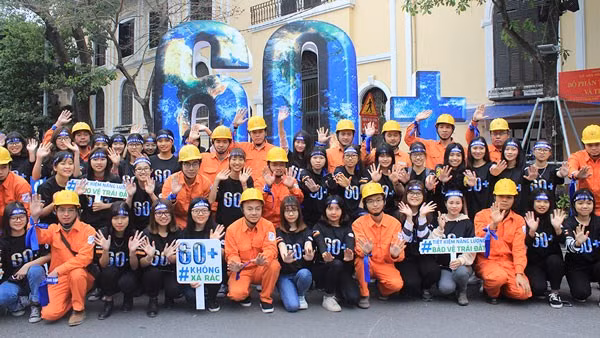 Inicia campaña Hora del Planeta en Hanoi ảnh 1