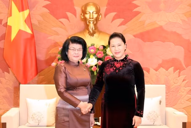 Estrechan cooperación parlamentos de Vietnam y Camboya ảnh 1