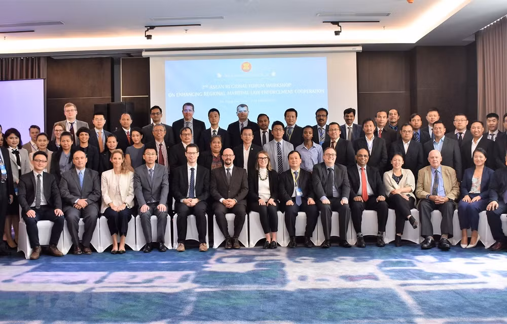 Concluye oncena reunión del Foro regional de ASEAN sobre seguridad marina ảnh 1