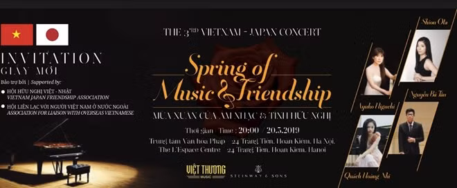 Se celebrará en Hanoi concierto de amistad Vietnam- Japón ảnh 1