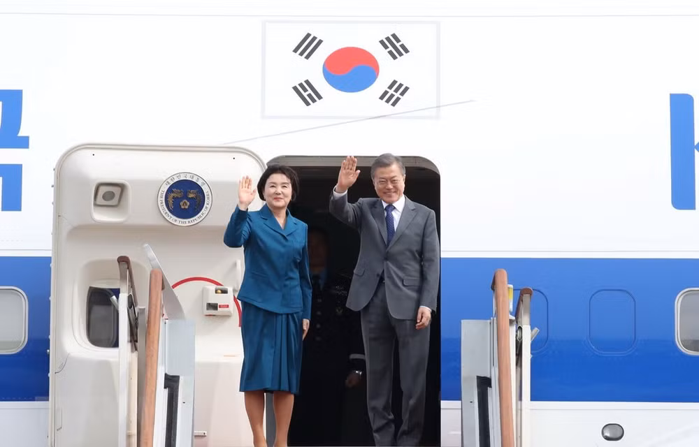Inicia presidente surcoreano visita a Camboya ảnh 1