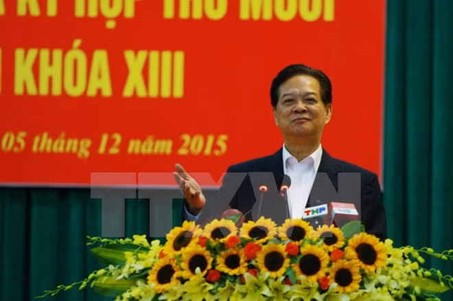 Premier se reúne con electores de Hai Phong ảnh 1