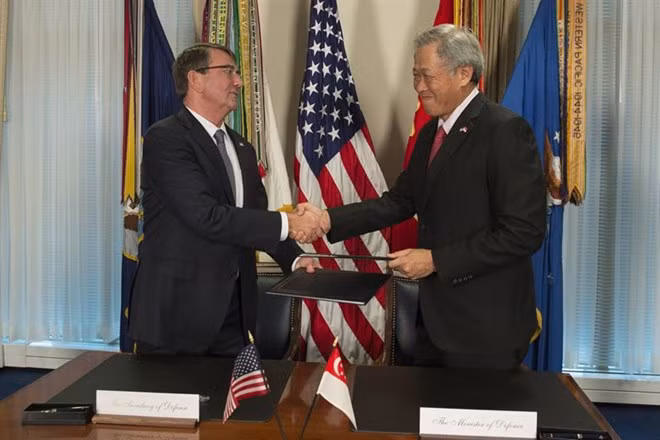 Singapur y Estados Unidos firman acuerdo de cooperación en defensa ảnh 1
