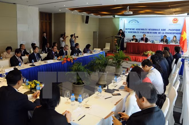 Inauguran Conferencia de Asamblea Parlamentaria de Francofonía de Asia Pacífico ảnh 1