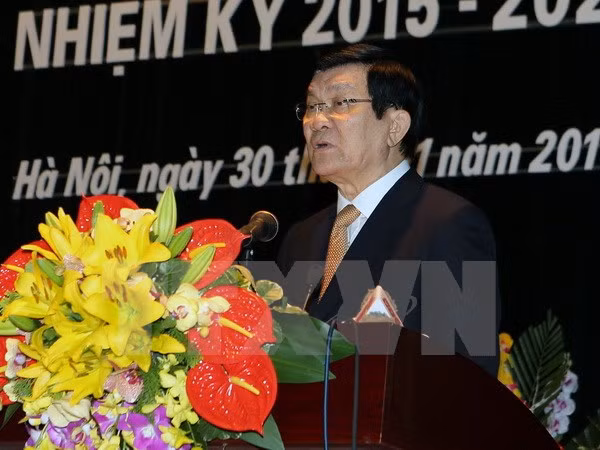 Presidente vietnamita urge finalizar redacción de anales de historia ảnh 1 Presidente vietnamita urge finalizar redacción de anales de historia ảnh 1