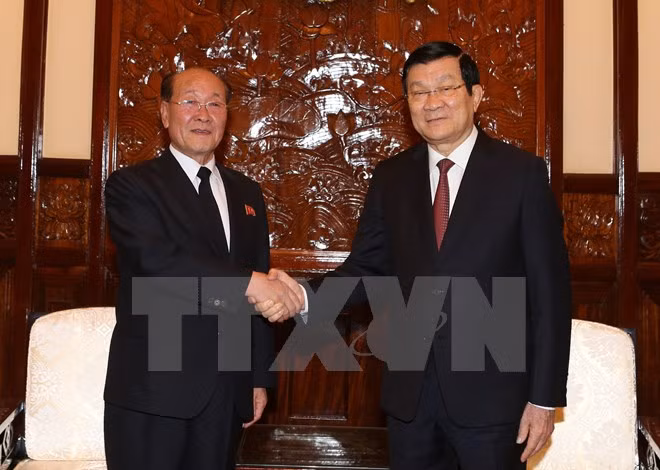 Presidente vietnamita recibe a jefe de Fiscalía Popular Suprema de RPDC ảnh 1