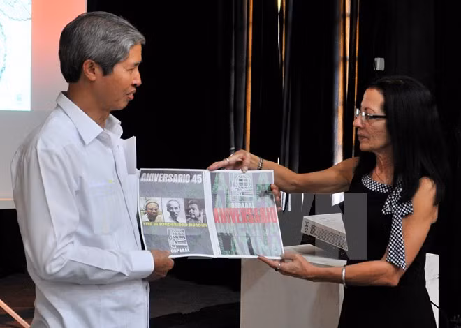 Celebran en La Habana aniversario de relaciones Vietnam-Cuba ảnh 1