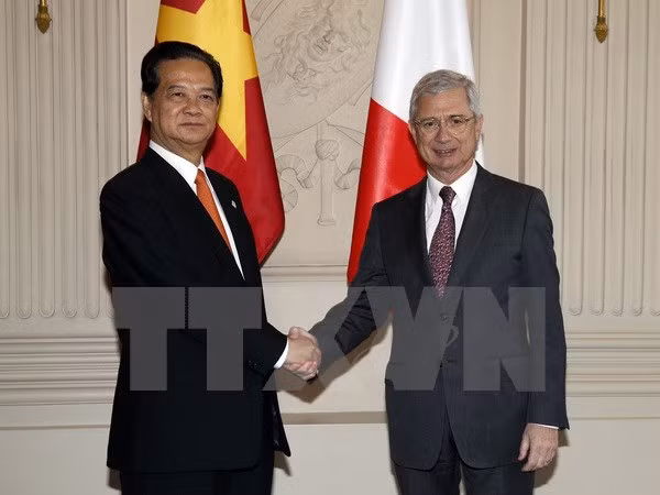Premier vietnamita propuso el apoyo de Francia al acuerdo de asociación con UE ảnh 2