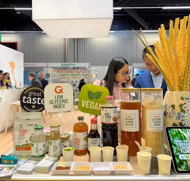 Presentan productos orgánicos de Vietnam en feria Biofach 2024 ảnh 1 Presentan productos orgánicos de Vietnam en feria Biofach 2024 ảnh 1
