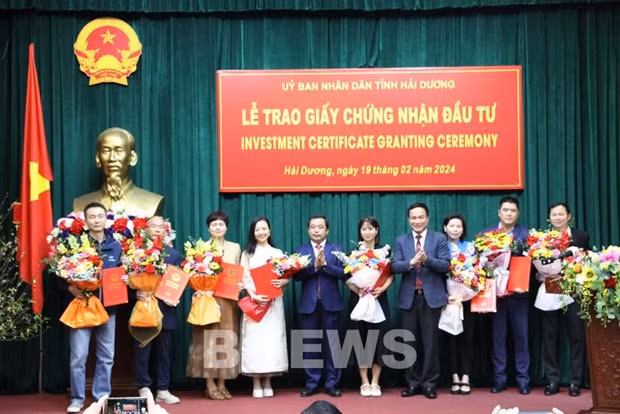 Hai Duong atrae casi 90 millones de dólares de inversiones ảnh 1