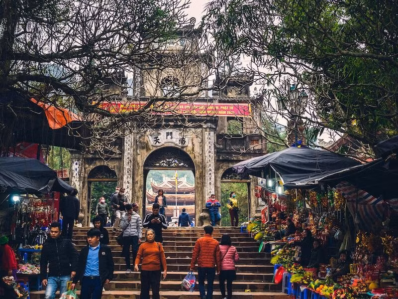 Culminan preparativos para el Festival de la Pagoda de Huong 2024 ảnh 1
