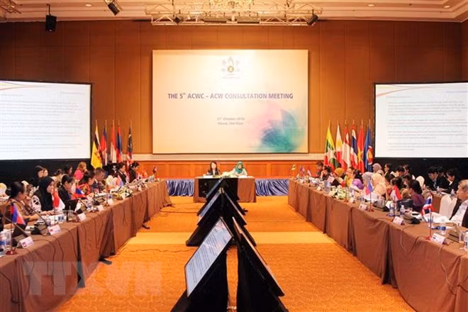 ASEAN aspira a impulsar garantía de derechos de mujeres ảnh 1 ASEAN aspira a impulsar garantía de derechos de mujeres ảnh 1