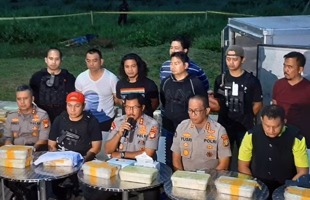 Incautan en Indonesia casi 300 kilogramos de metanfetamina ảnh 1 Incautan en Indonesia casi 300 kilogramos de metanfetamina ảnh 1