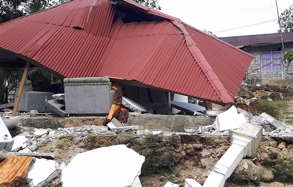 Se registra sismo de magnitud 5,9 en Indonesia ảnh 1