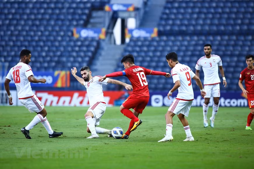 Empatan Vietnam y EAU en ronda final de Campeonato Asiático de Fútbol sub-23 ảnh 1 Empatan Vietnam y EAU en ronda final de Campeonato Asiático de Fútbol sub-23 ảnh 1