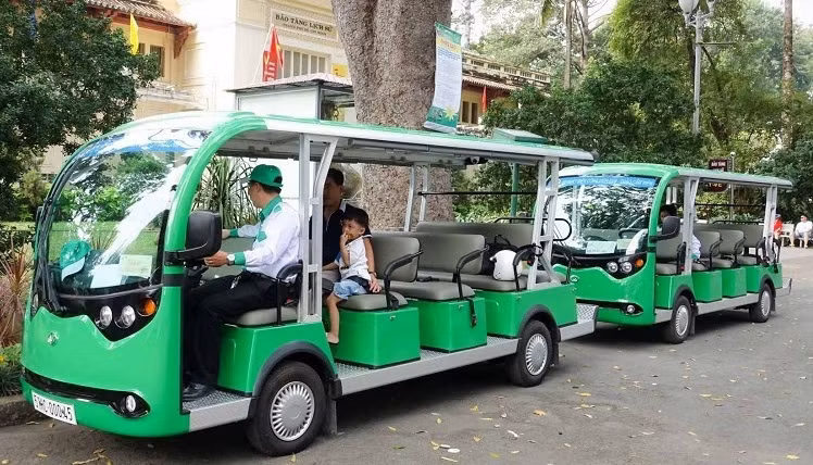 Ciudad Ho Chi Minh experimentará uso de vehículos eléctricos en servicio turístico ảnh 1