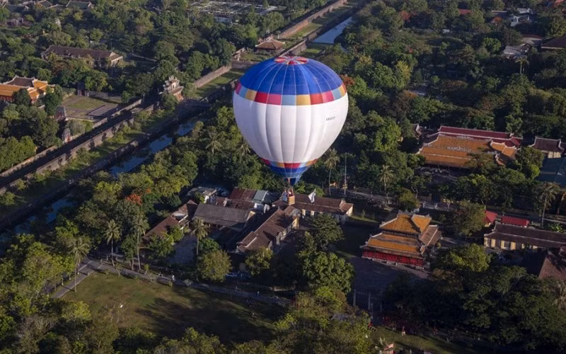 Celebrarán en Hue Festival Internacional de Globos Aerostáticos ảnh 1