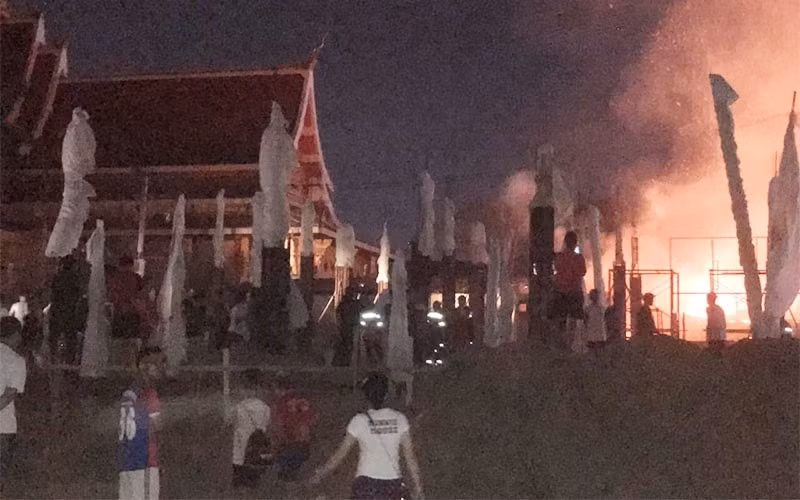 Advierten sobre riesgos de enfermedades relativas al calor y la contaminación en Laos ảnh 1