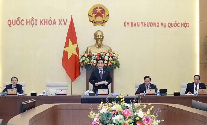 Comité Permanente del Parlamento vietnamita inaugura reunión temática sobre elaboración de leyes ảnh 1