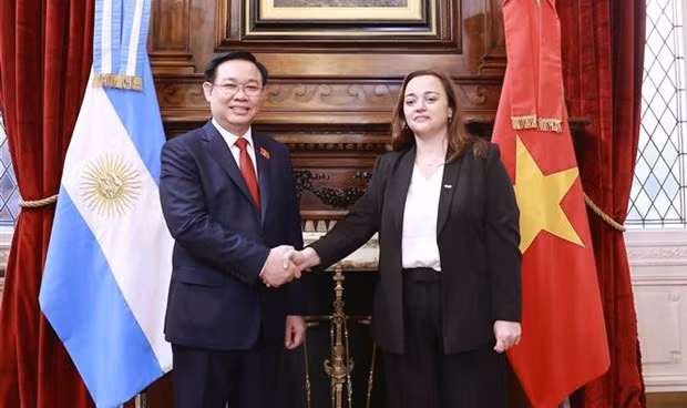 Argentina es uno de principales socios en América Latina, afirma dirigente parlamentario vietnamita ảnh 1 Argentina es uno de principales socios en América Latina, afirma dirigente parlamentario vietnamita ảnh 1