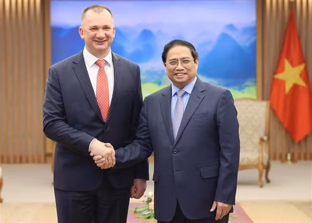 Vietnam atesora amistad tradicional con Bielorrusia, afirma premier ảnh 1