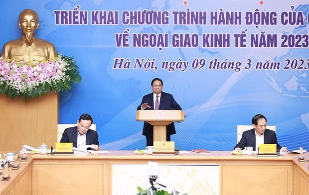 Condiciones favorables para desarrollo de diplomacia económica Vietnam-EE.UU. ảnh 1 Condiciones favorables para desarrollo de diplomacia económica Vietnam-EE.UU. ảnh 1