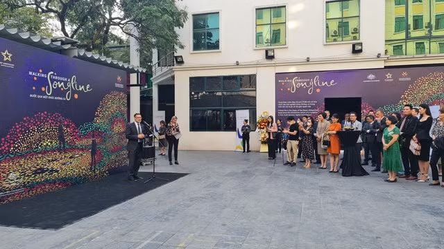 Presentan cultura indígena australiana al público de Hanoi ảnh 1