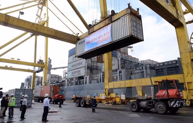 Inician trabajos de ampliación de puerto Tien Sa ảnh 1