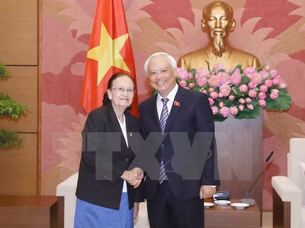Intensifican cooperación Asamblea Nacional de Vietnam y Senado de Camboya ảnh 1