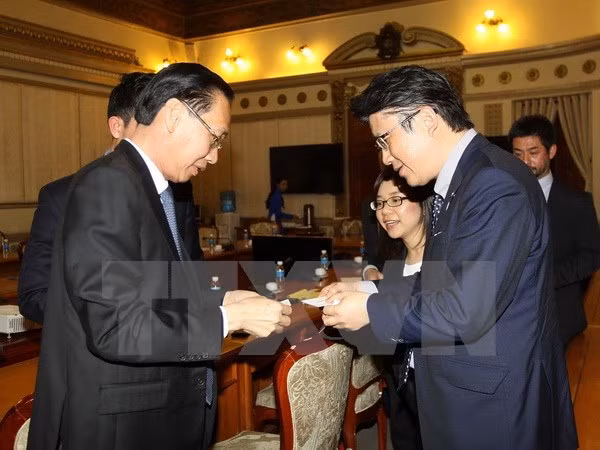 Ciudad Ho Chi Minh y grupo educativo japonés impulsan cooperación ảnh 1