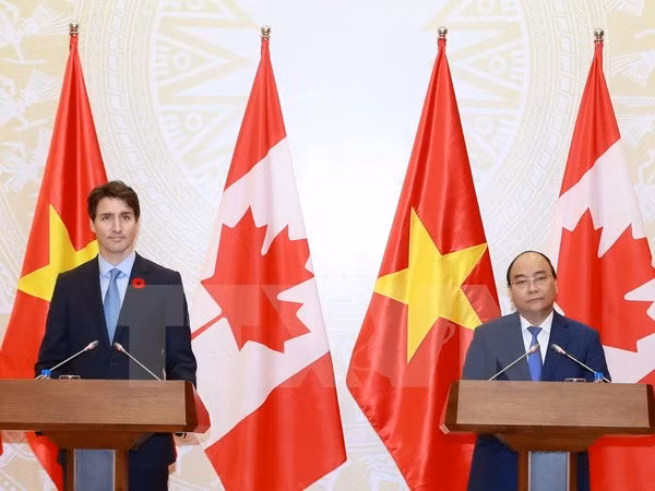 Vietnam y Canadá elevan sus relaciones al nivel de asociación integral ảnh 1