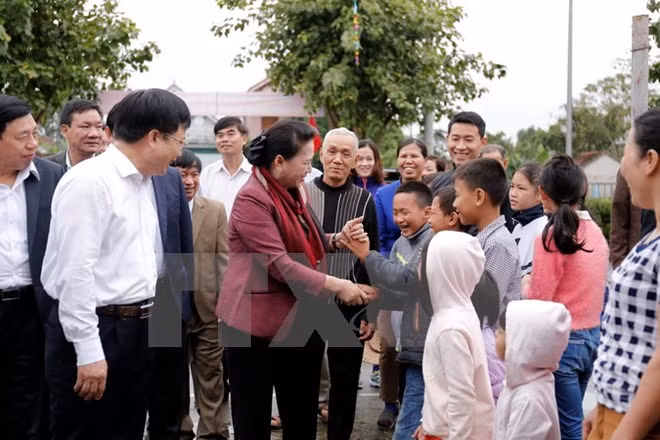Presidenta del Parlamento vietnamita llama a impulsar modernización de zonas rurales ảnh 1