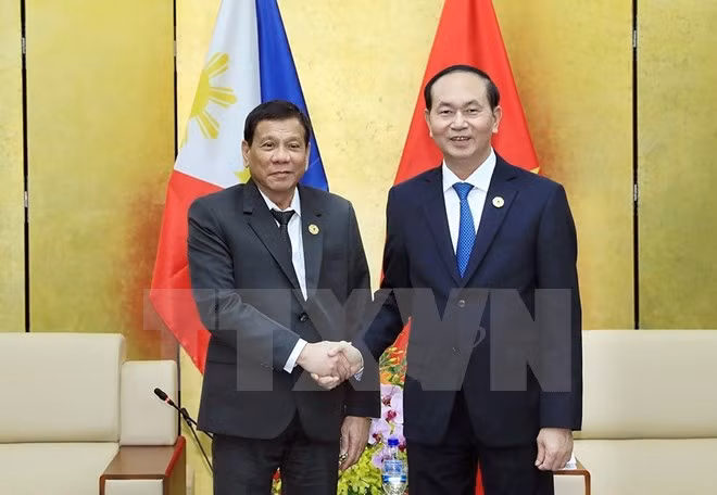 APEC 2017: Vietnam y Filipinas acuerdan impulsar asociación bilateral ảnh 1