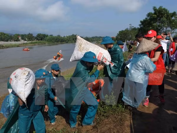 Premier vietnamita exige respuesta urgente a depresión tropical e inundaciones ảnh 1
