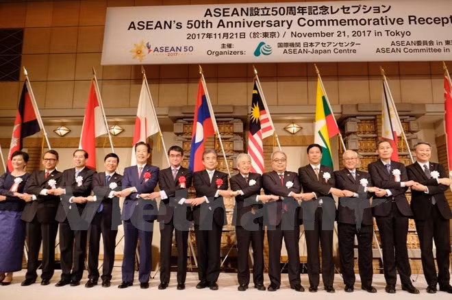 Japón destaca papel central de ASEAN ảnh 1