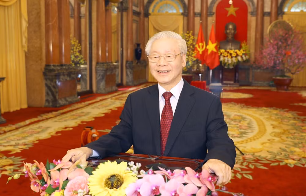 Máximo dirigente de Vietnam resalta determinación del país hacia nueva etapa de desarrollo ảnh 1