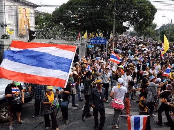 Tailandia: Condenan a prisión a jefes de protestas antigubernamentales en 2014 ảnh 1