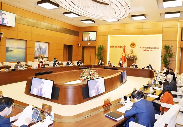 Inauguran reunión 53 del Comité Permanente del Parlamento de Vietnam ảnh 2 Inauguran reunión 53 del Comité Permanente del Parlamento de Vietnam ảnh 2