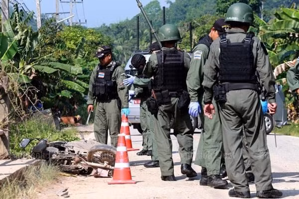 Ataques terroristas en Sur de Tailandia dejan dos muertos ảnh 1