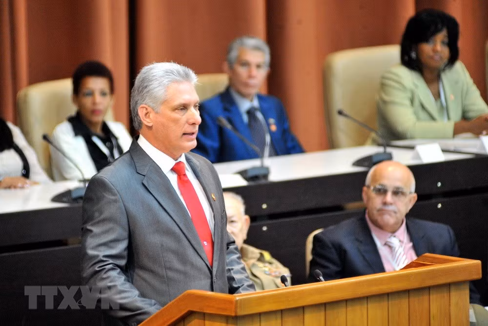 Líderes internacionales felicitan a nuevo presidente de Cuba ảnh 1