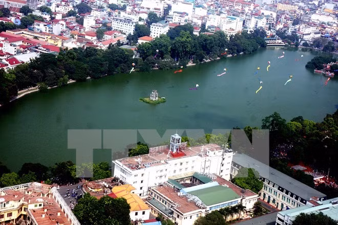 Hanoi avanza en su objetivo de convertirse en ciudad verde ảnh 1