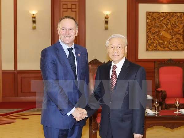 Nueva Zelanda y Vietnam buscan nuevos sectores de cooperación en marco del TPP ảnh 1