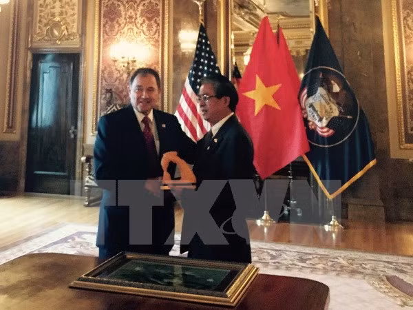 Promueve Vietnam cooperación con el estado norteamericano de Utah ảnh 1