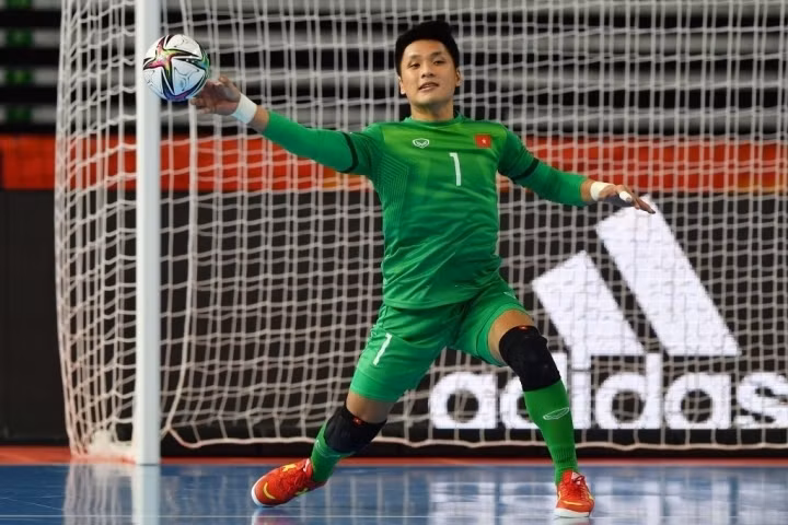 Jugador vietnamita en la lista de 10 mejores porteros mundiales de futsal ảnh 1