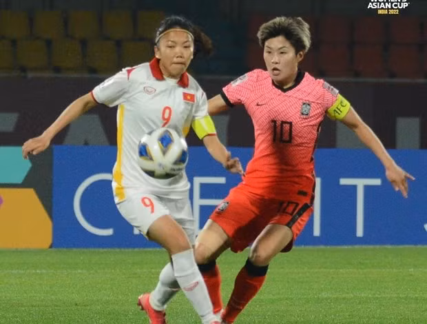 Selección femenina de Vietnam pierde primer juego ante Corea del Sur en la Copa Asiática ảnh 1 Selección femenina de Vietnam pierde primer juego ante Corea del Sur en la Copa Asiática ảnh 1