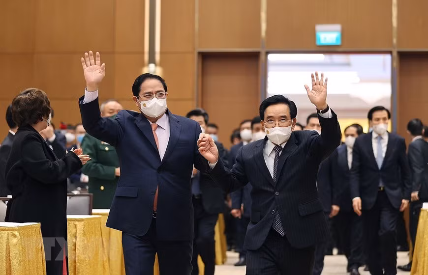 Proponen medidas para agilizar cooperación entre Vietnam y Laos en 2022 ảnh 1